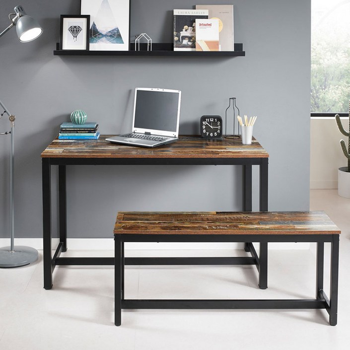 리빙위즈 하모니 테이블 세트(테이블1+의자1) 밥상, 멀바우