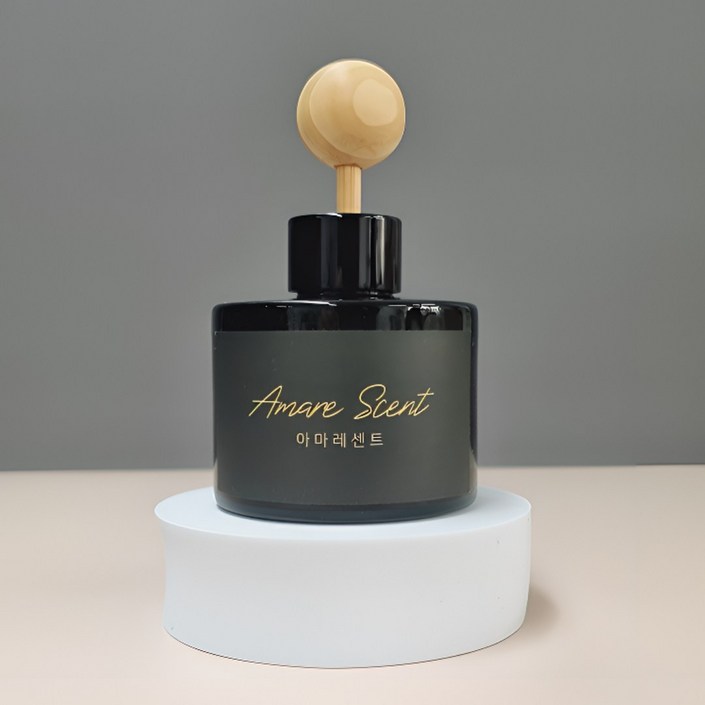 100%천연향료 테라피 차량용 방향제 자동차 디퓨저 블랙 120ml