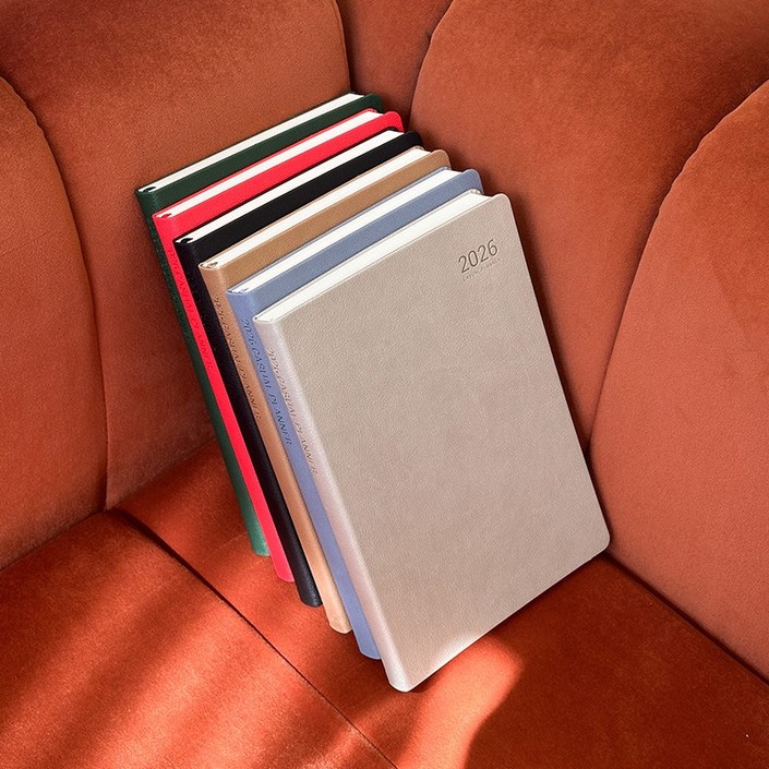 프랭클린플래너 26년 캐주얼플래너 언데이티드 25절 먼슬리 다이어리 6컬러 LOGROG