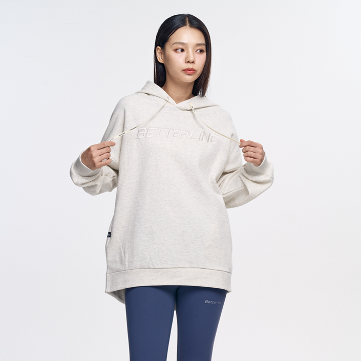 롱 후드티 레깅스 힙커버 오버핏 무지 여자 맨투맨