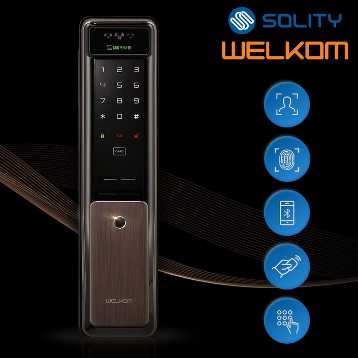 무료설치 솔리티 웰콤 WSP2900A플러스 얼굴인식 지문인식 신제품 푸시풀 카드키2개번호키 블루투스옵션 안면인식100개 AI딥러닝 0.9초지문인식 현관문 디지털도어락, 방문설치, 웰콤 WSP2900A플러스 무료설치 솔리티 웰콤 WSP2900A플러스 얼굴인식 지문인식 신제품 푸시풀 카드키2개번호키 블루투스옵션 안면인식100개 AI딥러닝 0.9초지문인식 현관문 디지털도어락, 방문설치, 웰콤 WSP2900A플러스