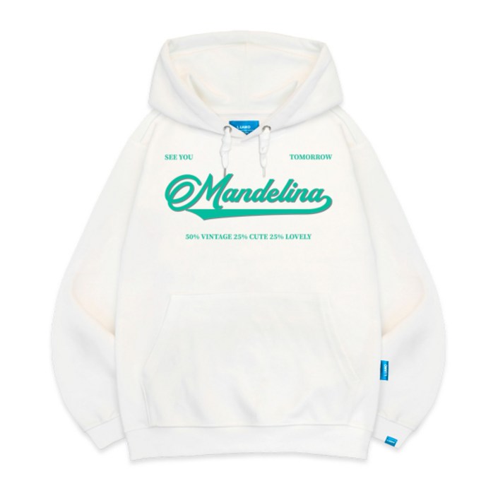 테온셀 LLAMO 기모H 만델리나 후드티 남녀공용 빅사이즈 M4XL