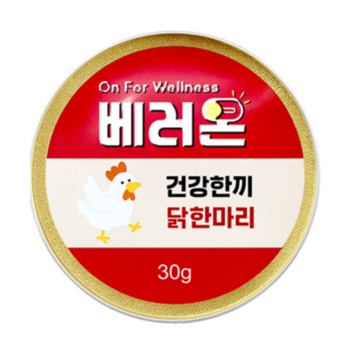 베러온 고양이 습식사료 미니캔 프리미엄 주식캔, 가수분해닭, 30g, 48개