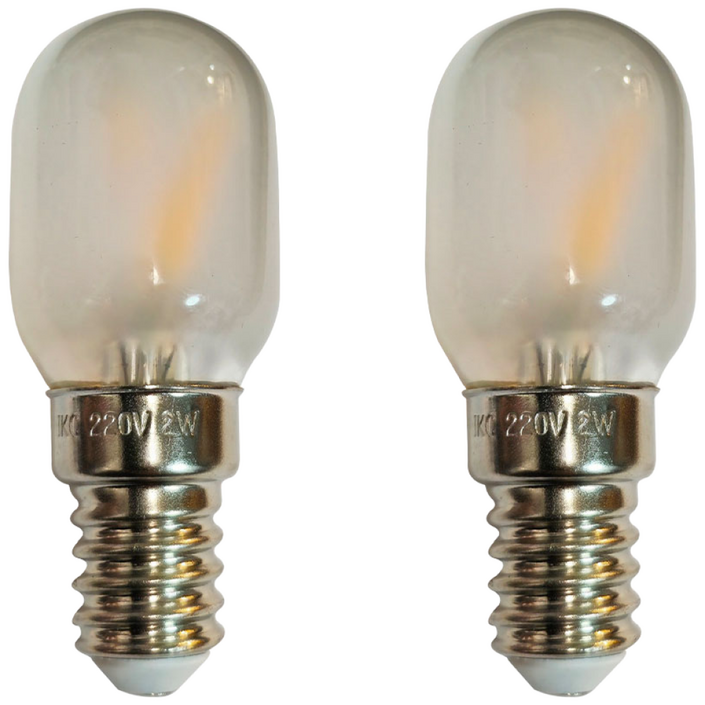 일광 LED T25 2W E14 전구색 노란빛 냉장고전구 장식전구 피그미 램프 2개, 2개