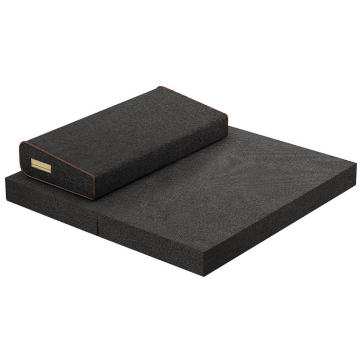 고급원단 접이식 명상 기도 수양 방석 쿠션