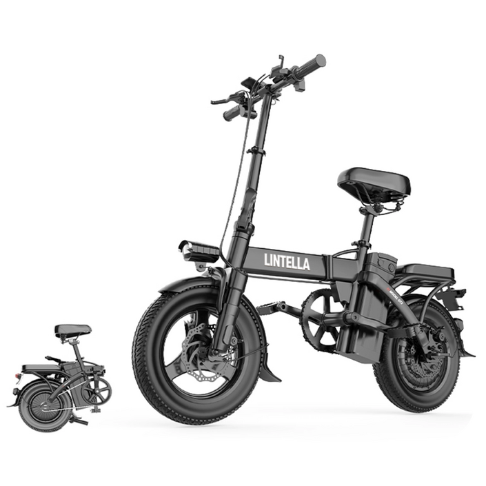 린텔라 전기자전거 접이식 48V 전동 출퇴근 고출력 경량 배달대행 10ah