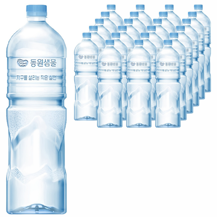 동원샘물 무라벨