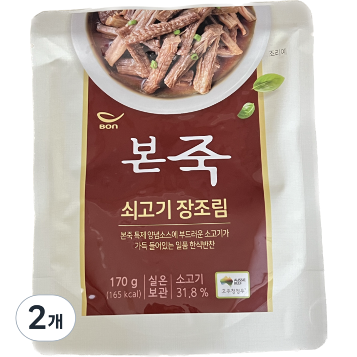 본죽 본 쇠고기 미니 장조림