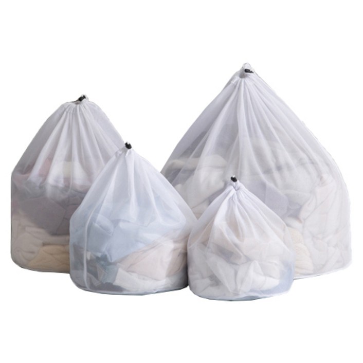 나르웰 대용량 복주머니 세탁망 촘촘 4종