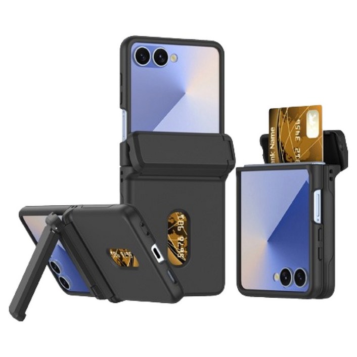 케이스틱 카드수납 거치 가능 힌지보호 휴대폰 케이스