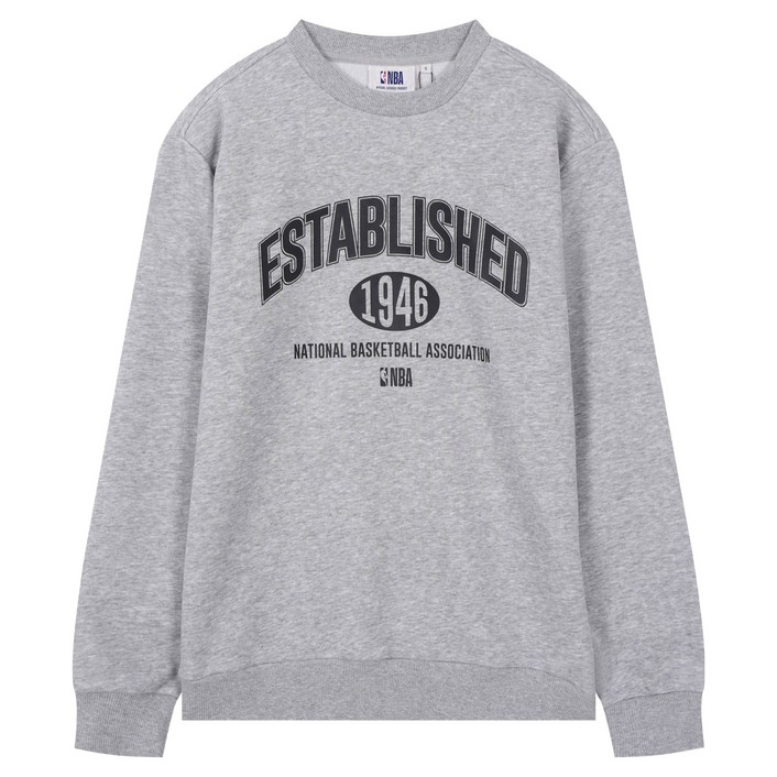 NBA 남녀공용 빅 레터링 맨투맨 N261TS954P