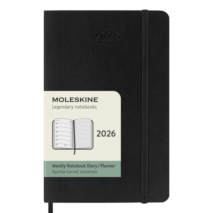 몰스킨 2026년 클래식 위클리 다이어리 12개월 소프트커버