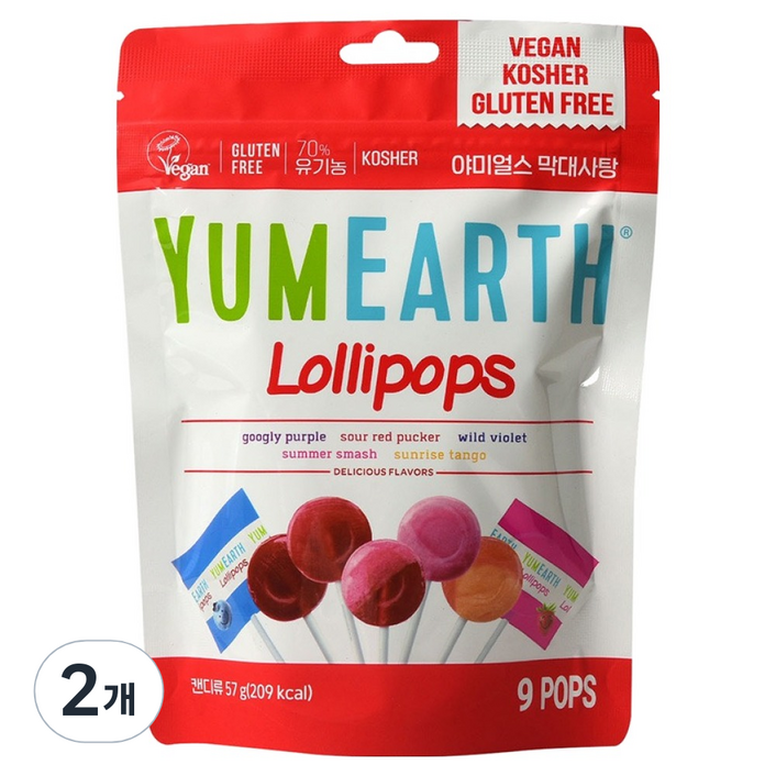 야미얼스 막대사탕 파우치팩