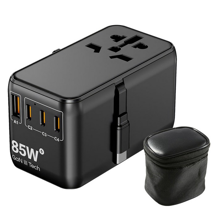 넥시 해외여행용 멀티어댑터 NXTA663, 1개