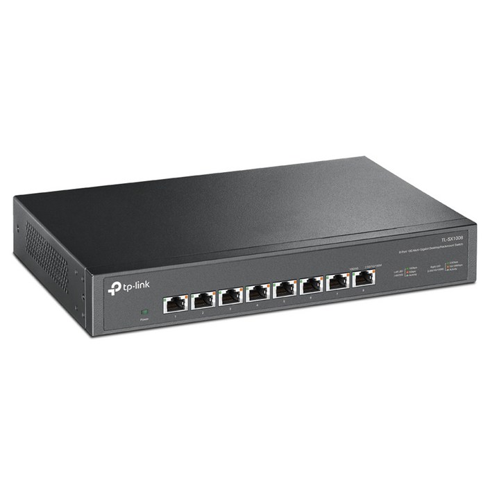 티피링크 8포트 10G 데스크톱 / 랙 마운트 스위치