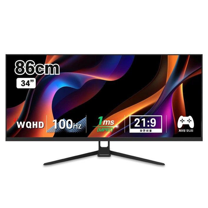 디엑스 UWQHD 34 울트라 와이드 모니터, 86cm, DX340WQ일반