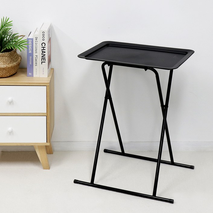 팬물산 이지라이프 스퀘어 접이식 보조테이블