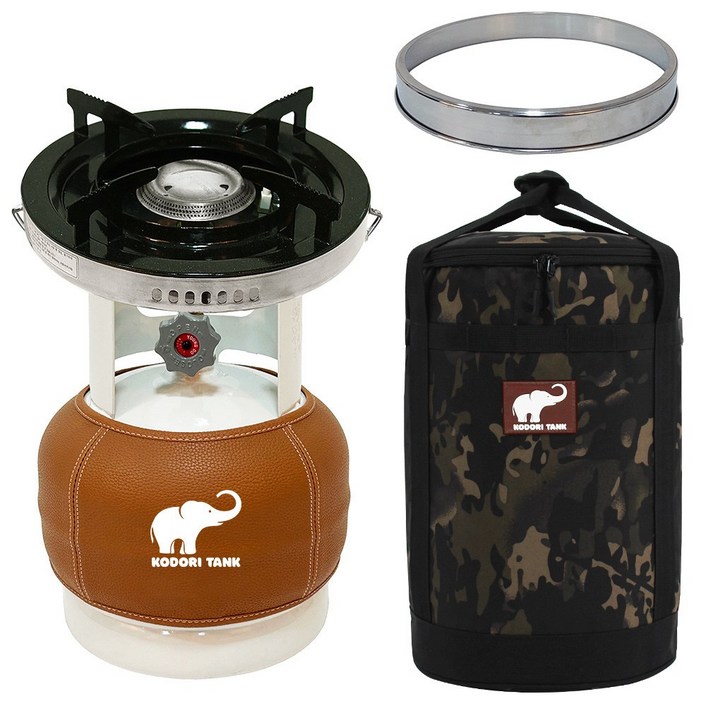화력조절 코돌이탱크 3kg LPG가스통 고화력 해바라기버너세트