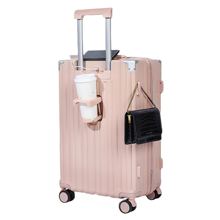 NewBoy 캐리어 20인치 22인치 24인치 기내용 대형 하드 여행용 감성 하드 캐리어 수납 주머니 대용량 패션