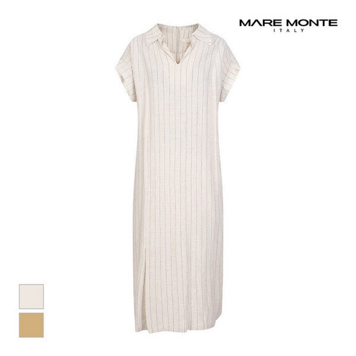 마레몬떼 마레몬떼  롤업트임카라 롱 원피스M236MOP41S0 P003591291