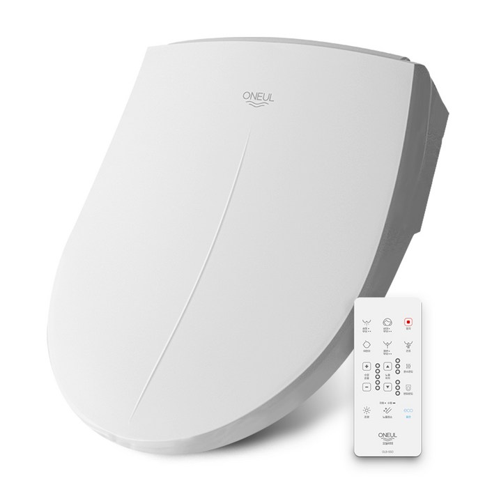 전문가들이 만든 오늘비데 필터가 필요없는 리모컨형 완벽방수비데 심플룸 OLB500 OLB550, 고객직접설치, OLB500