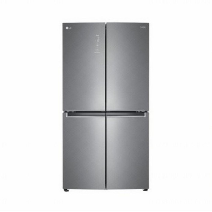 LG전자 LG DIOS 더블매직스페이스 메탈 냉장고 F874SN55E [870L], 단품없음