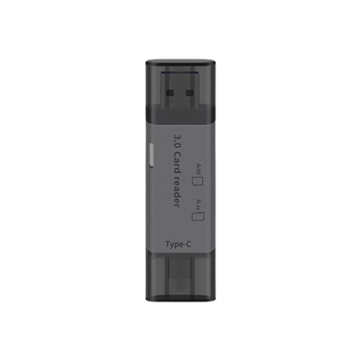 SMJ USB 3.0 C타입 2in1 SD/TF 메모리카드 리더기 블랙박스 스마트폰 카메라