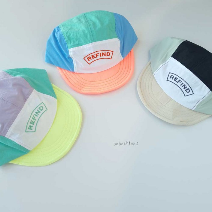 유아 리파인드 캠프캡 냉장고 여름 물놀이 모자 캠핑 캡모자 남자아이 여자아이 패션 키즈 가벼운 방수 물놀이캡