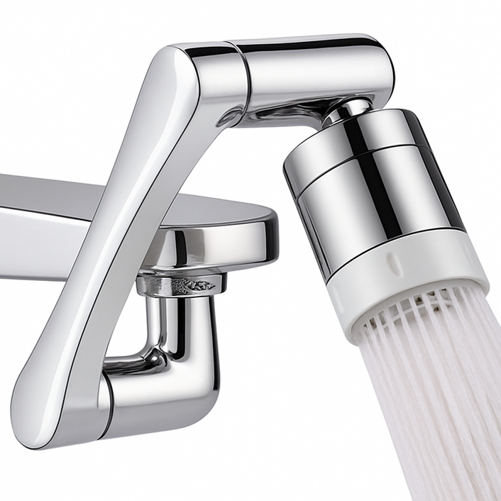 1년 품질보증 베비톡 아기수전 2세대 1440도 워터탭 360도 회전수도꼭지 구리재질  어댑터, 1개