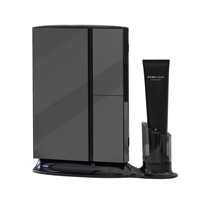 유토렉스 프리미엄 블랙미러 스마트 AI 칫솔 살균기 UVC 자동 순환 칫솔 전체 살균 히팅 건조기 블랙라벨