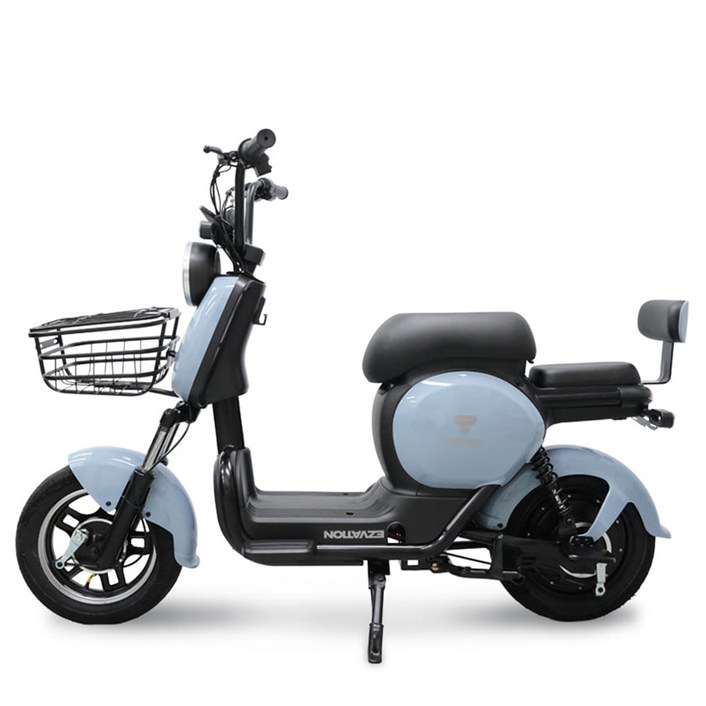 이지베이션 타우러스 ES940 전동스쿠터 48V 10Ah, 48V 20Ah, 60V 21Ah 여성 출퇴근 2인용 전기스쿠터, 레인블루