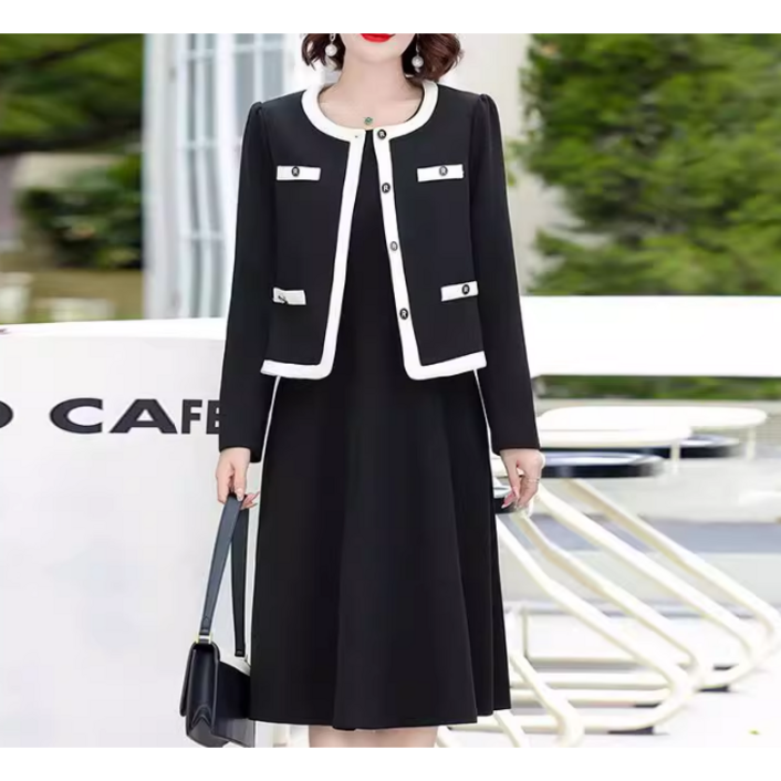 쌍천 여성 상견례룩 하객룩 중년 여성 정장 원피스 50대 60대  A25092705