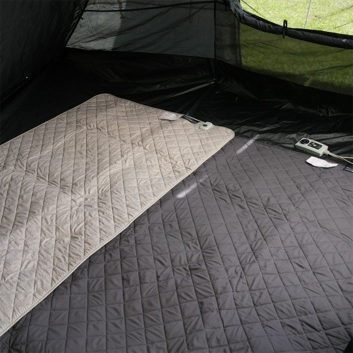 스노우라인 캠핑 전기매트더블 화재 걱정 없는 탄소 난연 열선