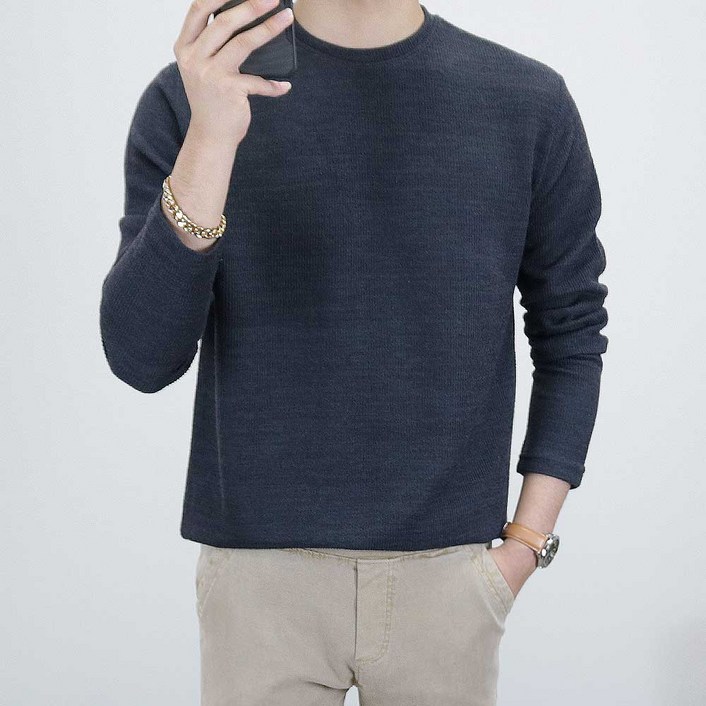 로코비전 95125 남자 오버핏 드랍숄더 니트 티셔츠 빅사이즈