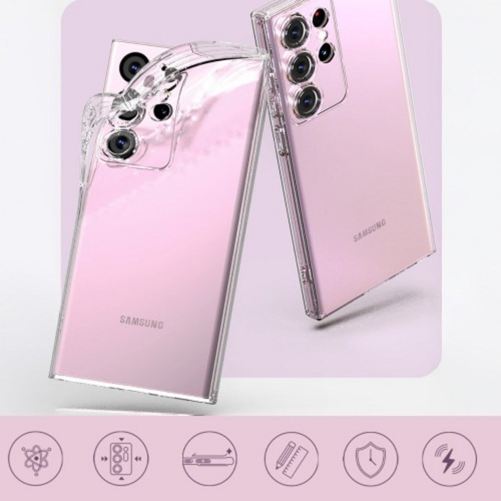 갤럭시 S25 S24 S23 S22 S21 S20 케이스 FE 엣지 플러스 울트라-크리스탈 캡슐 프로 케이스/기종선택