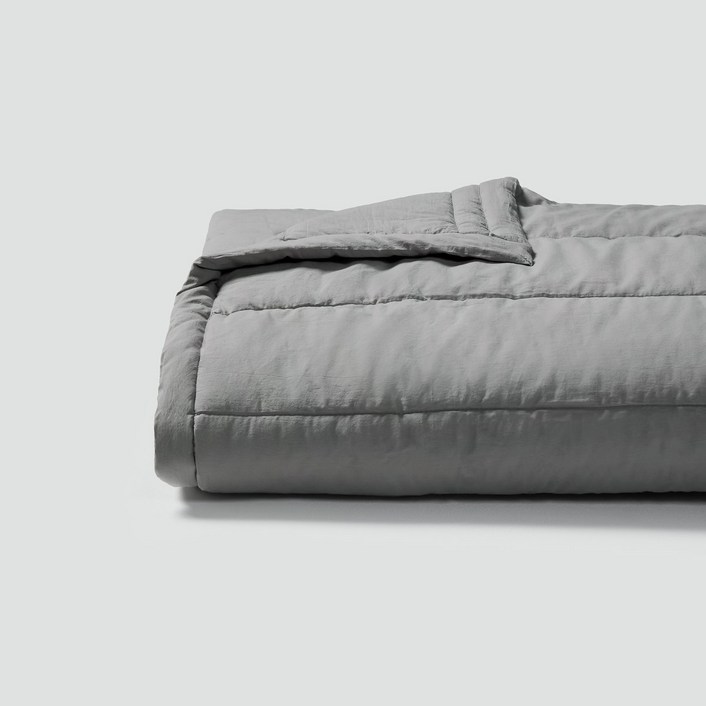 JAJU 코튼 워싱 피그먼트 차렵이불_SS_그레이 J60N902146681 213364