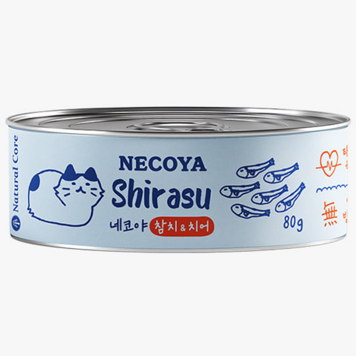 네츄럴코어 고양이간식 네코야캔80gx24개+메리츄4P, 80g, 24개, 참치치어x24개+메리츄4P