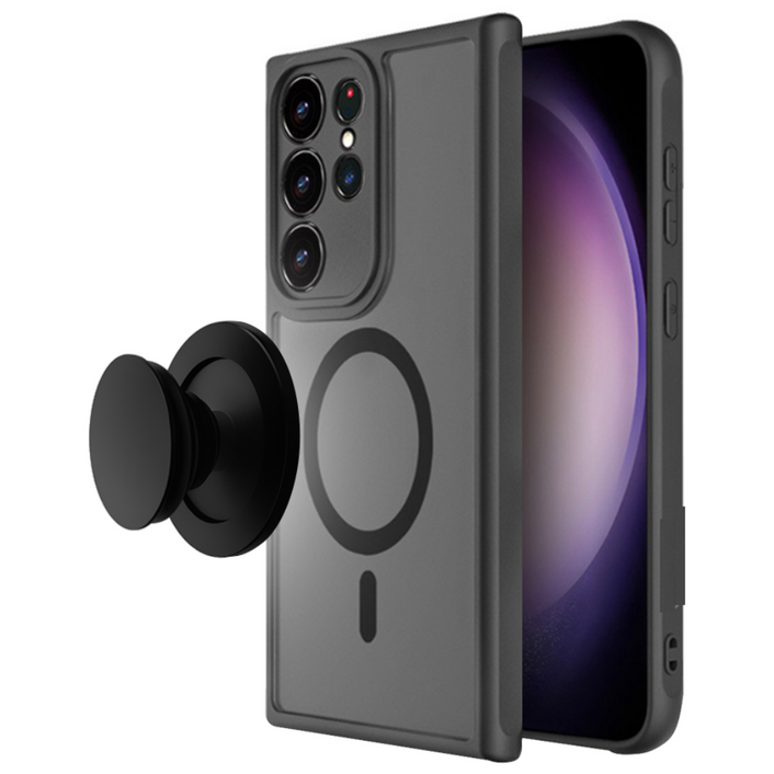 리네시 갤럭시 호환 S22 S23 S24 S25 플러스 울트라 엣지 맥세이프 하이브리드 거치 휴대폰 케이스