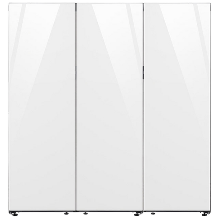 삼성전자 비스포크 3도어 오토오픈도어 RR40C7905AP+RZ34C7905AP+RQ34C7915AP 키트포함 코타화이트단일색상