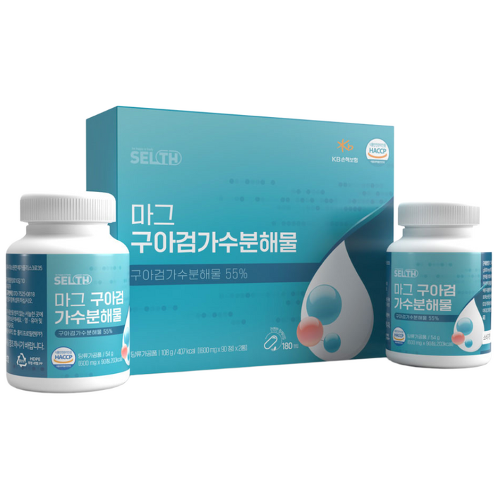 [유통기한임박] 셀스 마그 구아검 가수 분해물 프리바이오틱스