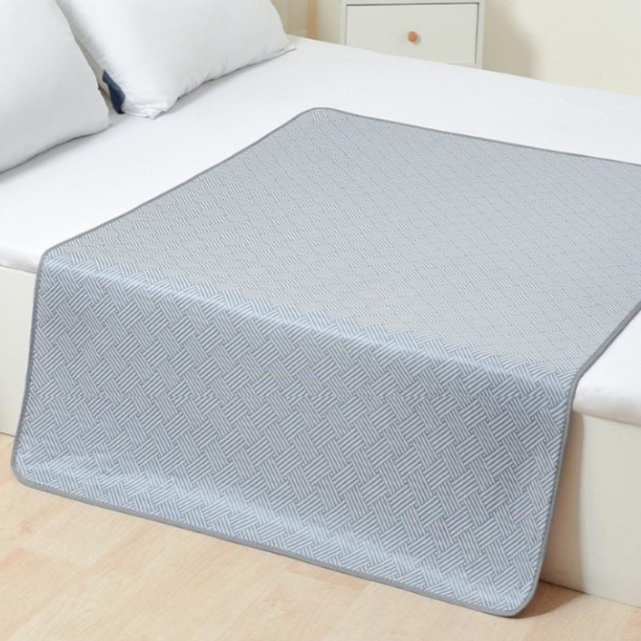 비플러스 논슬립 어르신 환자용 방수패드, 그레이