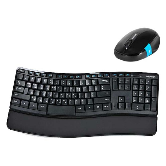 마이크로소프트 Sculpt Comfort Desktop 무선키보드  마우스