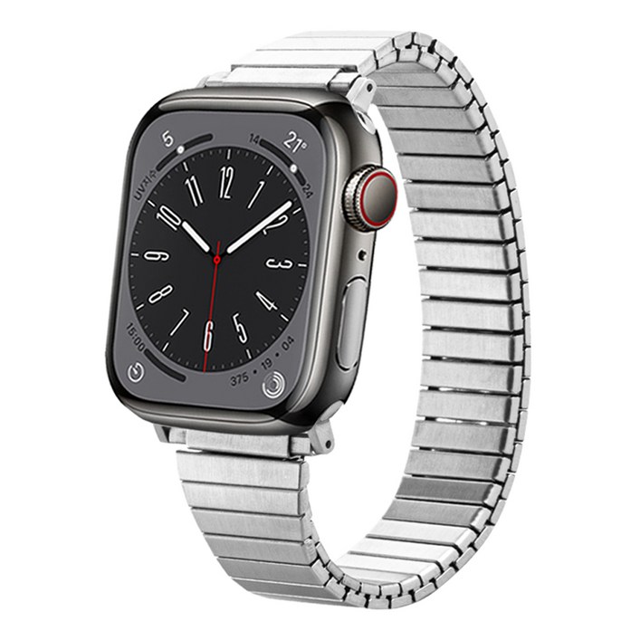 아이몰 메탈 브레이슬릿 밴드 스트랩 슬림형 S, 실버, 1개