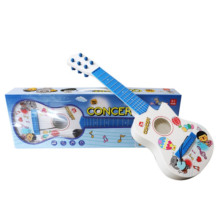 토이코 콘서트 통기타 완구, 화이트, 1개