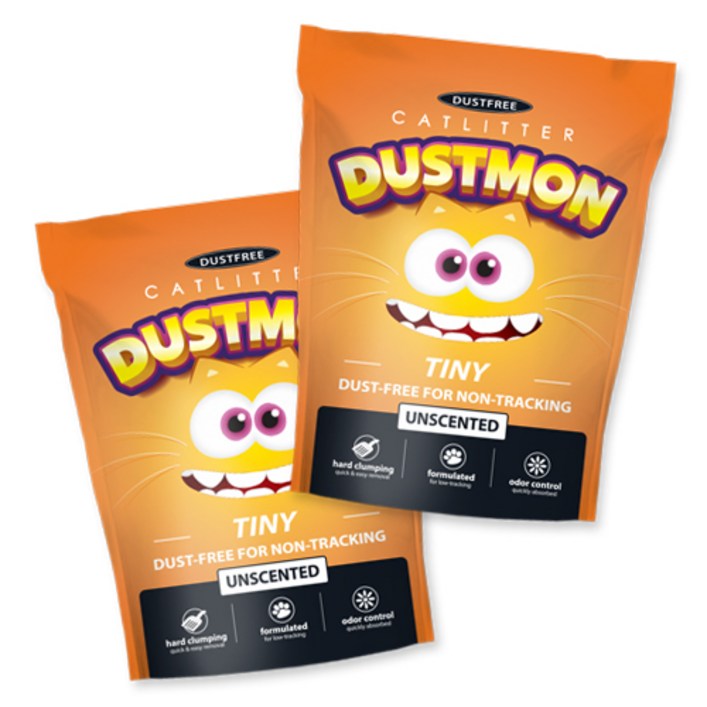 더스트몬 응고형 벤토나이트 타이니 고양이 모래