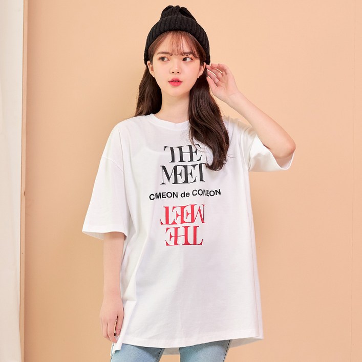 반에이크 여성용 더미티 썸머 반팔티