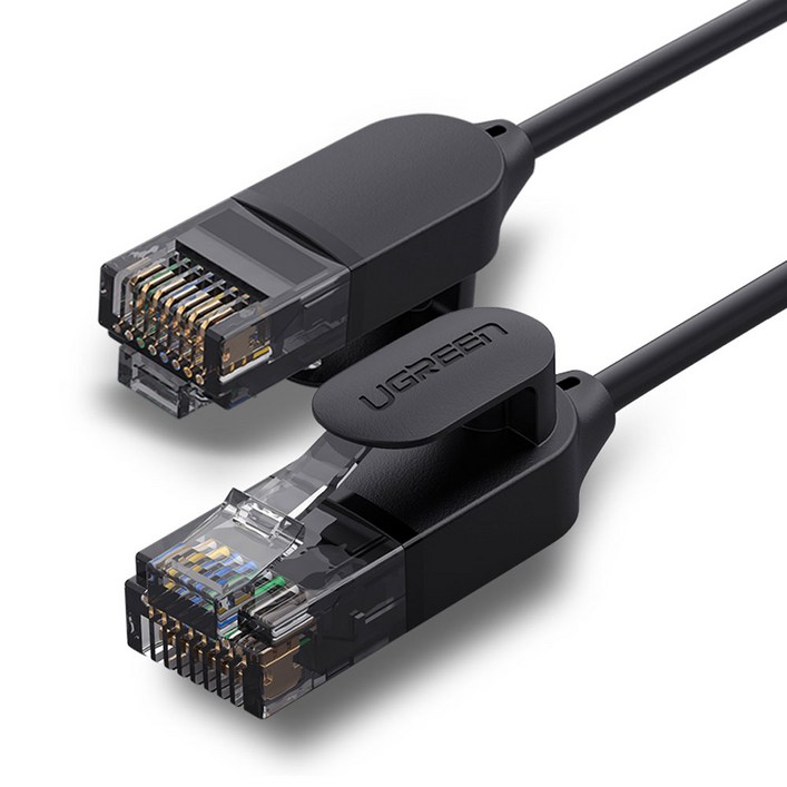 유그린 울트라 슬림 CAT6A 기가 랜선 1m, 단일색상, 1개, 1m