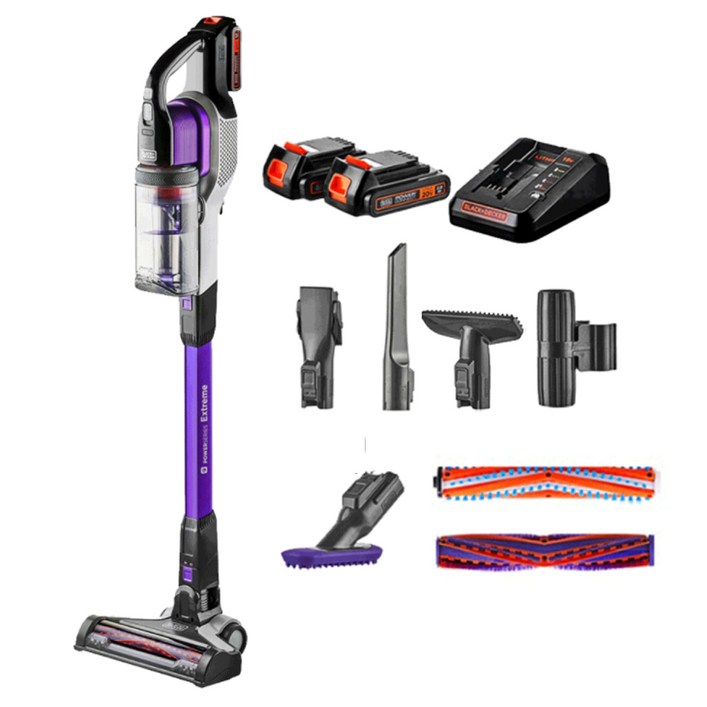 블랙앤데커 20V MAX 무선 스틱 청소기 BSV2020PS  배터리 2p 세트