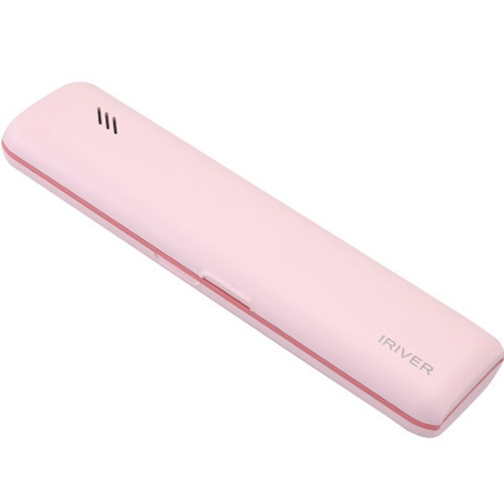 아이리버 UVC LED 휴대용 칫솔살균기 TBS500 C타입 케이블 세트, TBS500, 핑크