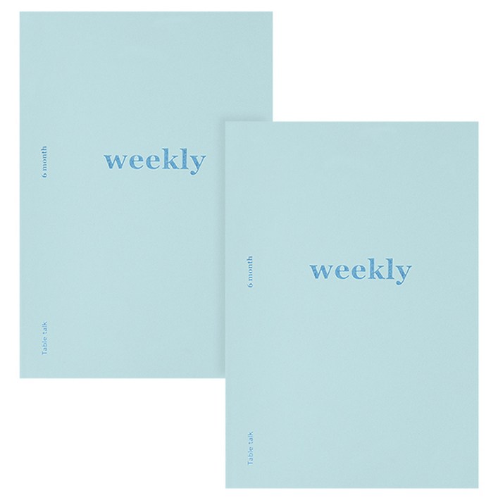 안테나샵 만년형 6개월 BETTER TOGETHER 위클리 플래너